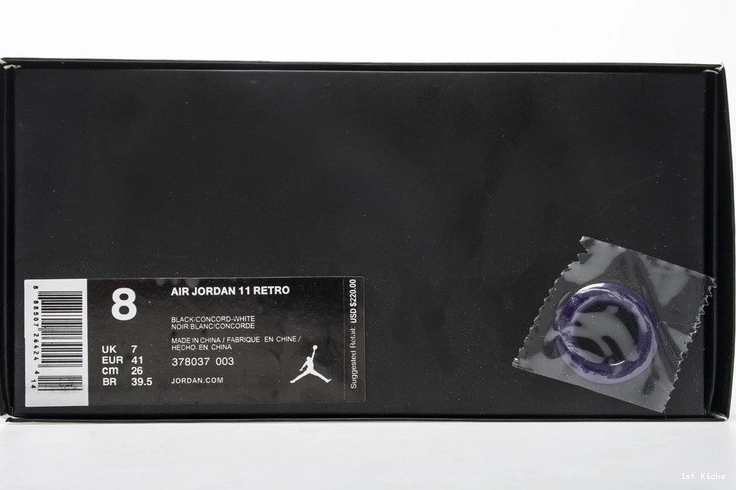 Jam' 378037-003 Jordan Air 2016 'Space Retro 11 0502